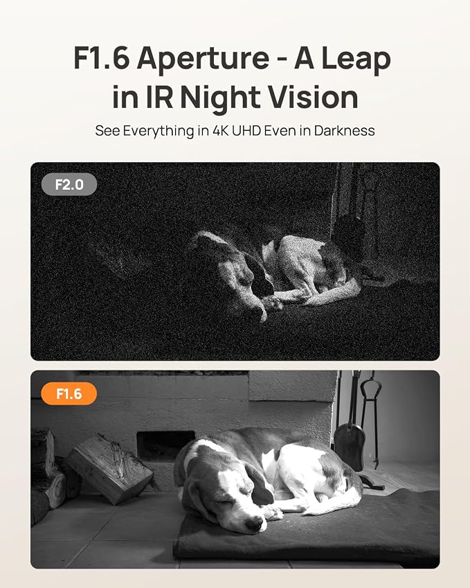 Anona Pano 4K UHD Indoor Camera, Pet/Dog/Baby Security Camera with Phone App, 360° Pan-Tilt, 2.4G/5G Dual-Band Wi-Fi 6, Auto-Tracking, Person/Pet/Baby Crying Detection, Privacy Mode, Two-Way Audio - Image 10