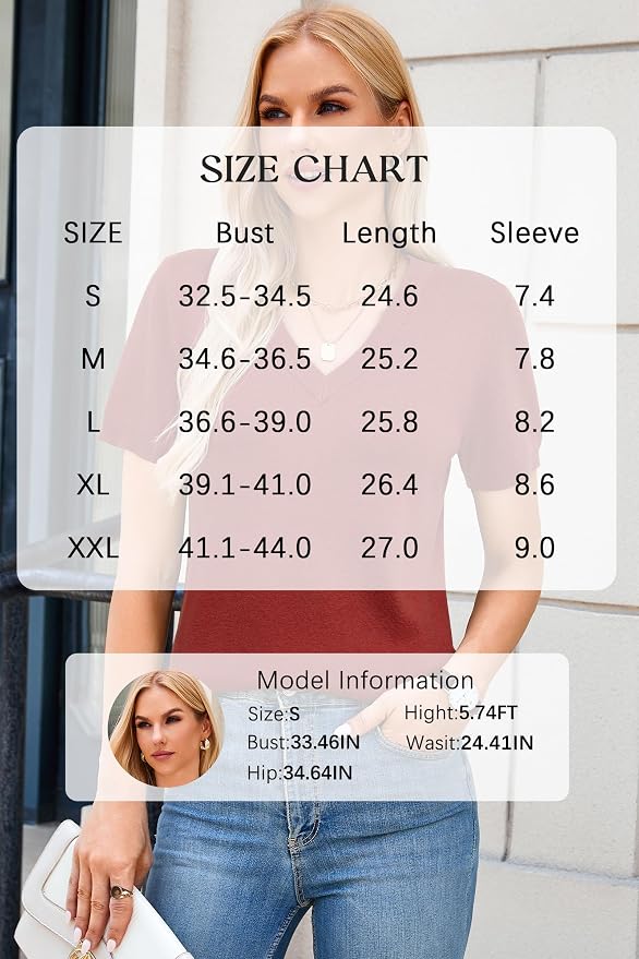 Arach&Cloz Women's Wool Blend Spring Summer Lightweight Business Casual Sweater Tops 2026 - Image 6