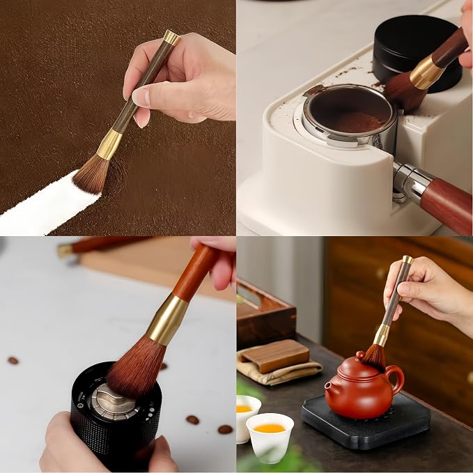 3-Piece Coffee Machine Cleaning Brush, Grinder Cleaning Accessories, Suitable for Coffee Bean Grinding and Coffee Powder Cleaning, Ideal for Baristas in the Home Kitchen - Image 7