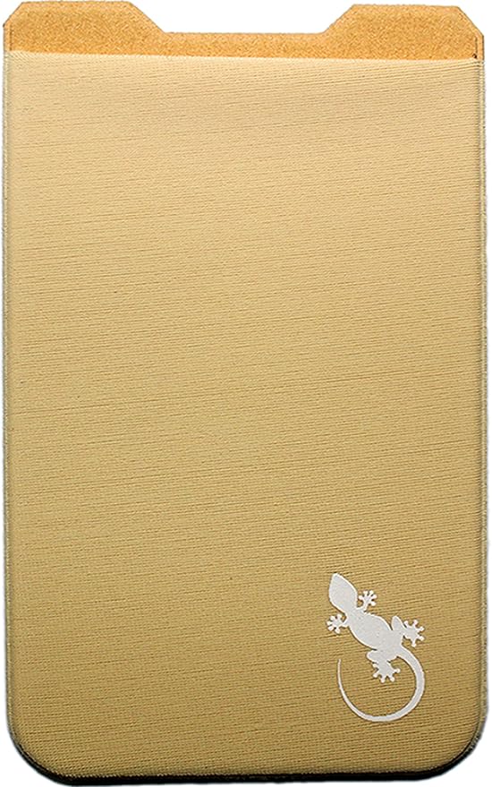 Phone Wallet - Adhesive Card Holder - Cell Phone Pouch - Stick on Lycra Pocket by Gecko - Carry Credit Cards and Cash - Image 9