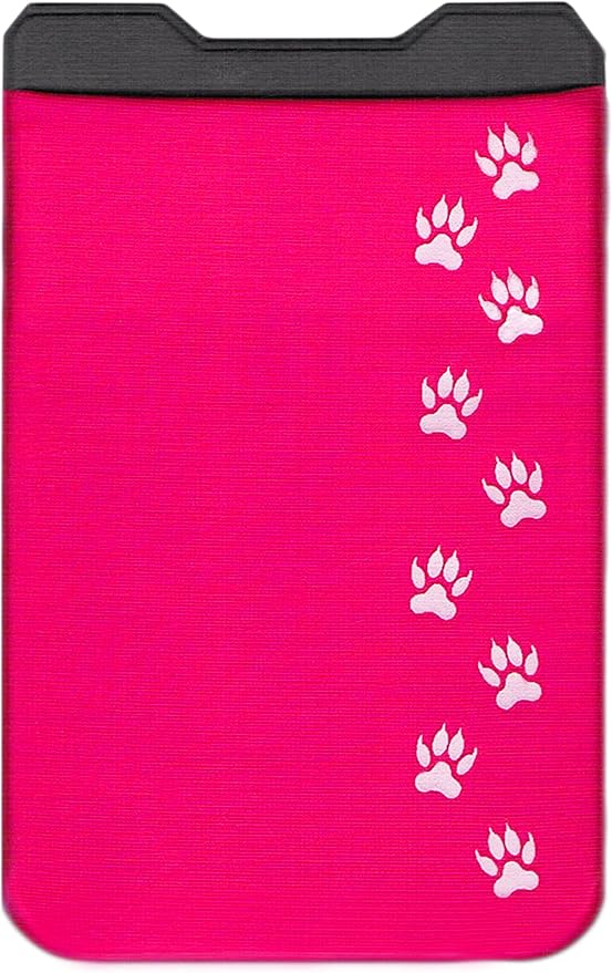 Phone Wallet - Adhesive Card Holder - Cell Phone Pouch - Stick on Lycra Pocket by Gecko - Carry Credit Cards and Cash - Image 6