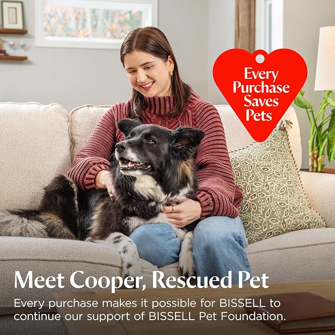Bissell FlexClean FurForce Robot Vac & Mop, LiDAR Navigation, HEPA, 4270L | 2X stronger suction; NeverTangle brush roll; 180-min runtime; 60-day self-empty base; deep carpet clean - Image 8