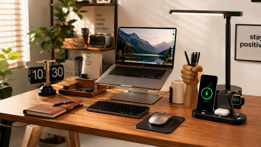 7 Must-Have Accessories for the Ultimate Productivity Desk Setup 🚀