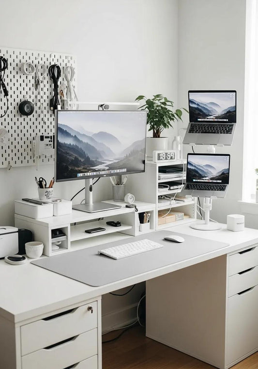 How to Create a Clean and Modern Desk Setup