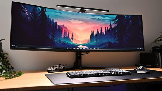 Upgrade Your Workspace with a Monitor Light Bar 💡🖥️