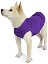 Gooby Stretch Fleece Vest Dog Sweater, Violet, Medium - Image 4