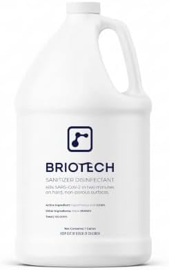 BRIOTECH Sanitizer Disinfectant, Hypochlorous Acid, Refill, 1 Gal by BRIOTECHUSA