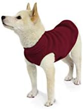 Gooby Stretch Fleece Vest Dog Sweater, Burgundy, Medium - Image 4