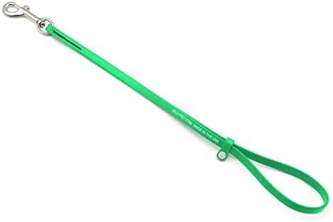 Jelly Pet Grooming Loop for Dogs, Fits Most Pet Grooming Tubs/Tables, Easy to Clean, Waterproof & Durable Noose Loop, Stronger Than Leather, Made in The USA, 3/8" x 18’’ and 24" Lime Green by GroomersPro