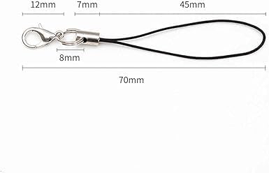 20Pcs Mobile Phone Rope Strap Charm Lariat Lanyard Phone Charms with Lobster Clasp Cords for Cellphone/USB Drive/Keychain/DIY Jewelry Accessories - Image 2