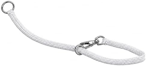 Resco Nylon Dominant Dog Collar for Training and Handling, 16", White - Image 2