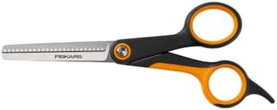 Fiskars Pet Grooming Blending Scissors for Dogs & Cats, 6.5", Orange/Black by Unknown
