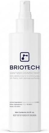 BRIOTECH Sanitizer Disinfectant, Hypochlorous Acid, 8.5 oz by BRIOTECHUSA