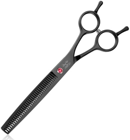 JASON Dog Grooming Thinning Scissors - 7" Professional 37 Teeth Pets Shears by JASONSCISSORS
