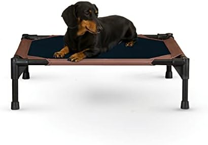 K&H Outdoor Elevated Dog Bed for Small Pets, Green, Small 22x17in by KHPetProducts