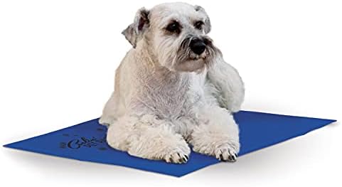 K&H Dog Cooling Mat, Coolin' Pet Pad - Medium 20x15in Chill Blue by KHPetProducts