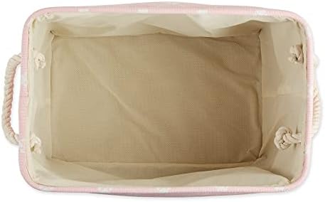 Bone Dry Pet Storage Paw and Bone, Trellis Collection, Small Rectangle, 14x8x9, Pink - Image 2