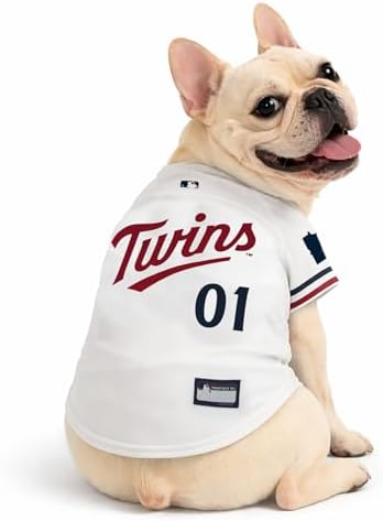 Official MLB Minnesota Twins Pet Jersey for Dogs & Cats, Size Large - Stylish Baseball Jersey for Your Furry Fan- Show Off Team Spirit with The Perfect Fan Apparel Gear for Pet, Dog & Cat - Image 3