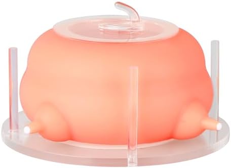 Puppy Feeder for Multiple Puppies, Pet Milk Feeder with Silicone Dog Nursing Station of 4, Puppy Milk Replacer for Puppies/Kittens by ZALBYUY