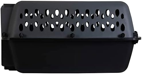 Petmate Pet Porter Dog Kennel 23in, Dark Gray and Black, Pets up to 15lbs 23.1" L x 15.2" W x 11.9" H (Pack of 5) - Image 3