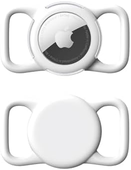 Waterproof AirTag Holder for Dog Collar, Soft Slide-On Dog AirTag Holder by WhoseID