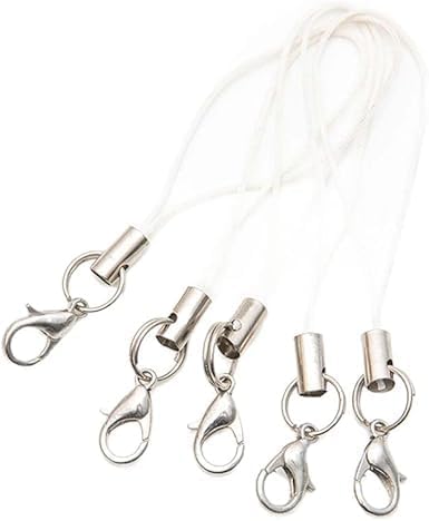 20Pcs Mobile Phone Rope Strap Charm Lariat Lanyard Phone Charms with Lobster Clasp Cords for Cellphone/USB Drive/Keychain/DIY Jewelry Accessories by Jowxsx