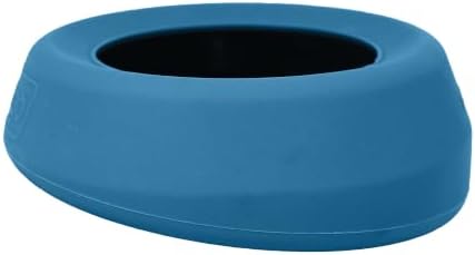 Kurgo Splash Free Wander Dog Water Bowl, Blue by Kurgo