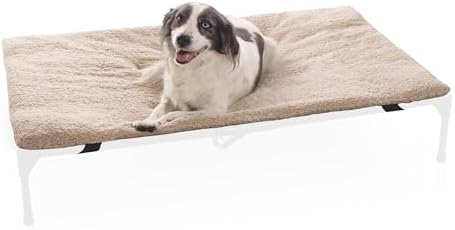K&H Elevated Dog Bed Pet Cot Pad (Cot Sold Separately), X-Large 50x32 Tan by KHPetProducts