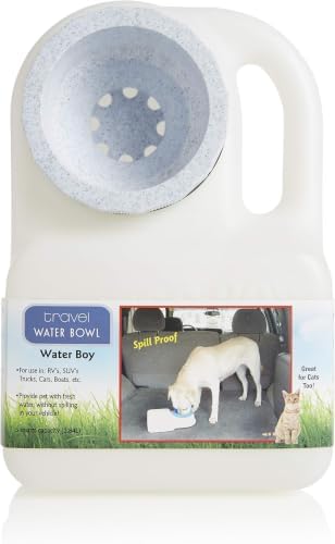Lixit Dog Travel Water Bowl 3 Quarts (Pack of 6) by Lixit