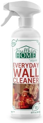 CHOMP! Painted Wall Cleaner Spray: Healthier Home 5-Minute CleanWalls 4-in-1 Multipurpose, Ceiling and Baseboard Cleaning - Dirt, Dust, Odor and Stain Remover - 32 Oz (Holiday Hearth Scent) by CHOMPHealthierHome