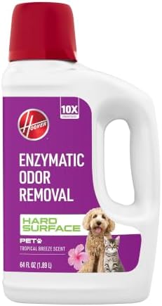 Hoover Pet Hard Floor Cleaner Solution, 64 oz, Jasmine Breeze Scent by Hoover