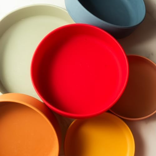 The Perfect Dish - Silicone Dog Bowl for Food & Water, 7.5"x2.25"- Cherry - Image 5