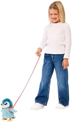 Little Live Pets Walking Penguin My Pet Waddles, Interactive Plush Penguin with 25+ Sounds and Detachable Leash, Toy Penguins for Kids of Ages 5+ - Image 4