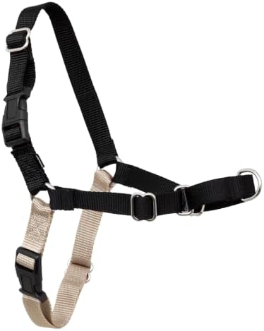 PetSafe Easy Walk Harness, No Pull Dog Harness, Black, Medium/Large by PetSafe