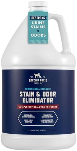 Rocco & Roxie Enzyme Stain & Odor Eliminator, 1 Gallon by RoccoRoxieSupplyCo