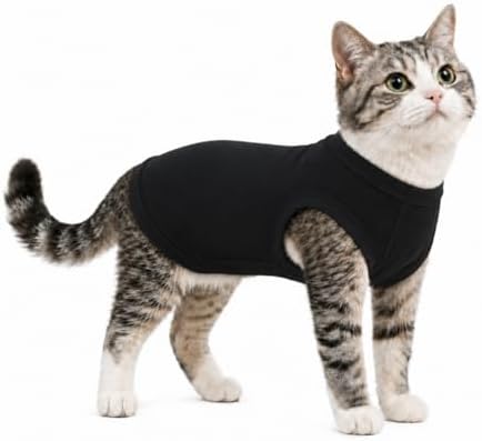 2018 Pet Clothes Dog Clothing Blank T-Shirt Tanks Top Vests for Small Middle Large Size Dogs 100% Cotton Dog Summer Vest Classic (XS, Black) by lovelonglong