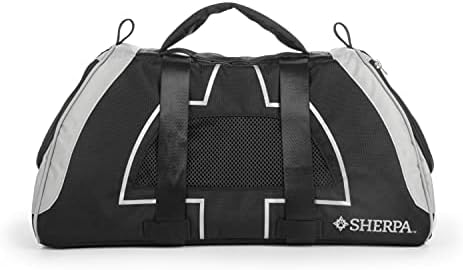 Sherpa Forma Frame Crash-Tested Travel Pet Carrier, Airline Approved & Guaranteed On Board - Black, Medium by Sherpa