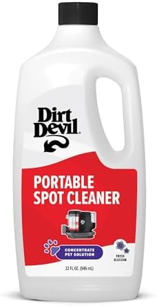 Dirt Devil Pet Portable Spot Cleaner Solution, 32 Oz., Fresh Blossom Scent by DirtDevil
