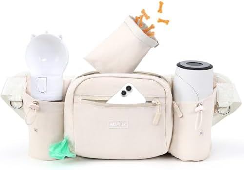 AGPTEK Dog Treat Pouch,Dog Walking Bag by AGPTEK