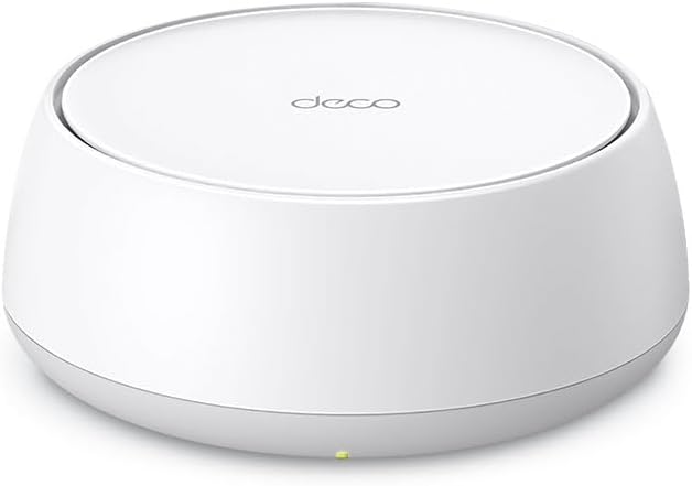 TP-Link Deco 7 BE25 Dual-Band BE5000 WiFi 7 Mesh Wi-Fi Router | 4-Stream, 240 Mhz Channels | Covers up to 2,600 Sq.Ft | 2X 2.5G Ports Wired Backhaul | VPN, MLO, HomeShield, Free Expert Help, 1-Pack by TP-Link