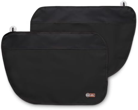 K&H Car Door Protector for Dogs, 2 Pack - 27x19in Black by KHPetProducts