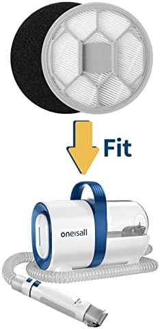 oneisall Sponge Filter, HEPA for LM2 Pro Pet Grooming Kit & Vacuum - Image 2