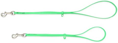 Jelly Pet Grooming Loop for Dogs, Fits Most Pet Grooming Tubs/Tables, Easy to Clean, Waterproof & Durable Noose Loop, Stronger Than Leather, Made in The USA, 3/8" x 18’’ and 24" Lime Green - Image 2