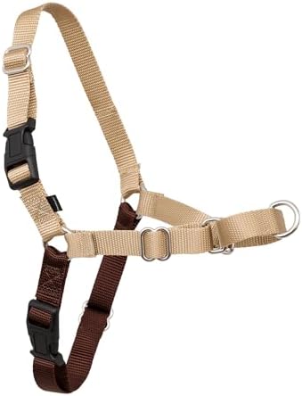 PetSafe Easy Walk Harness, No Pull Dog Harness, Fawn, Medium by PetSafe