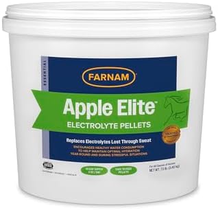 Farnam Apple Elite Horse Electrolytes Pellets Supplement, 40 Day Supply by Farnam