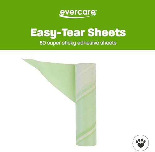 Evercare Pack of 3 All-Purpose Pet Mega Oversized Lint Roller Refills, 50 Sheets Each - Image 5