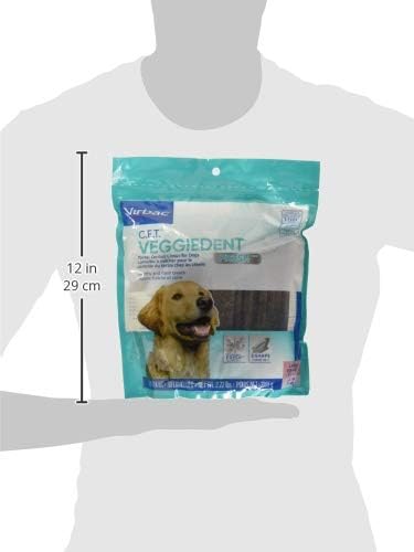 C.E.T. Veggiedent Fr3sh Plaque and Tartar Control Chews for Dogs, Large - Image 3