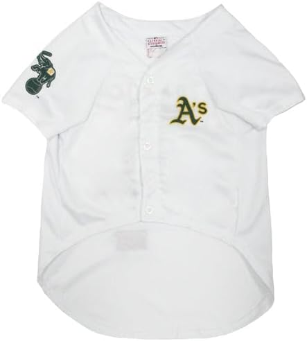 Official MLB Oakland Athletics Pet Jersey for Dogs & Cats, Size X-Large - Stylish Baseball Jersey for Your Furry Fan- Show Off Team Spirit with The Perfect Fan Apparel Gear for Pet, Dog & Cat - Image 4