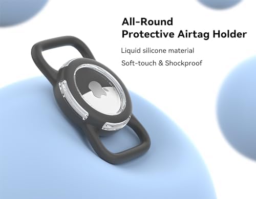 Waterproof AirTag Holder for Dog Collar, Soft Slide-On Dog AirTag Holder - Image 4