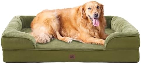 EHEYCIGA Orthopedic Extra Large Dog Bed, Waterproof Washable XL Pet Bed 44" by EHEYCIGA